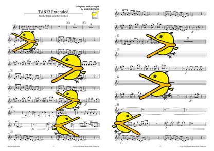 TANK! Extended 譜面サンプル 2nd Tenor Sax