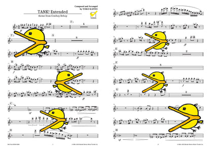 TANK! Extended 譜面サンプル 2nd Trumpet